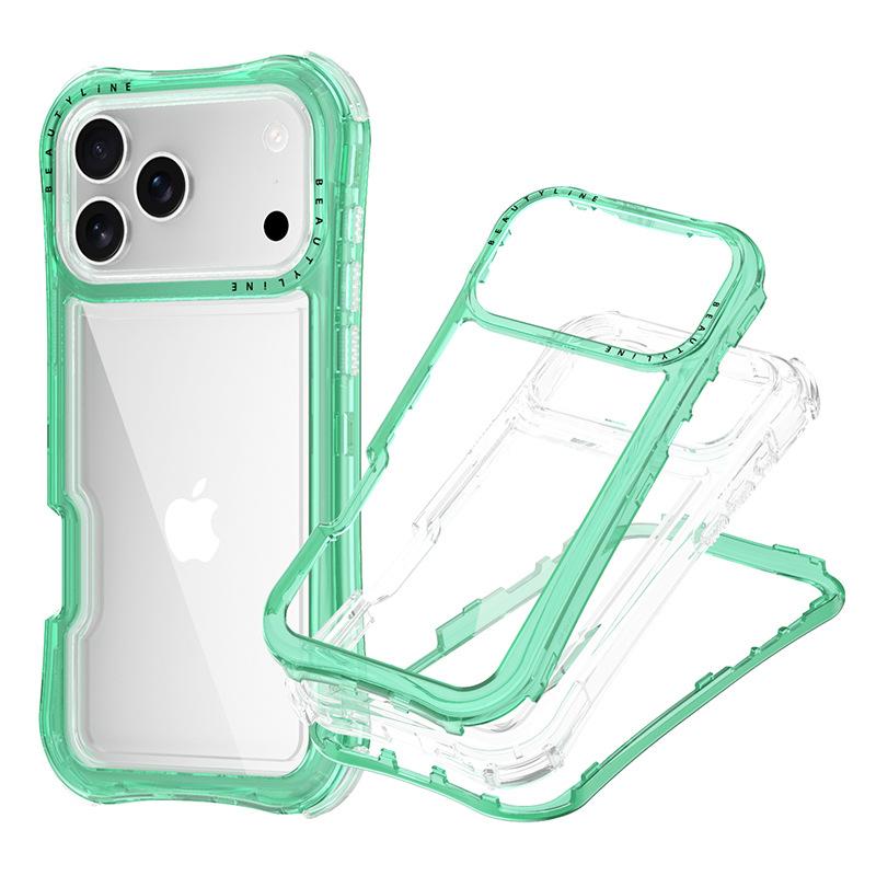 

For Apple for IPhone 17 Promax Waist Cushion Three in One 360 Phone Case Camera For iPhone 17 promax
