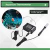 AB34-Combo Digital Combination Temperature& PH Meter, Aquarium Thermometer With Automatic Calibration Function, PH Monitor Syste
