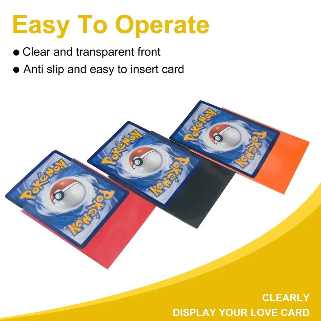 750Pcs Matte Card Sleeves 2.6"x3.6" Protectors Compatible with Trading Cards Standard Size for MTG TCG Baseball Card Sport Cards