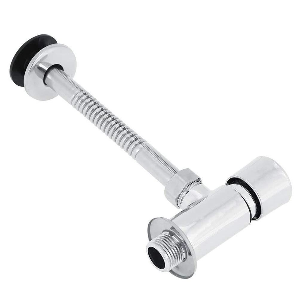 Toilet Urinal Brass Flush ,  Manual Hand Pressure Tool for Home Hotel Bathroom, Auto Shut Off Delay Urine Diverter