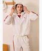 LECOQ Women'S Sunday Loose Fit Crop Single-Layer Jacket - Cream Qr122Ljk32