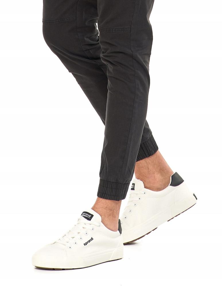 Men's Cotton Sweatpants Classic Joggers with Pockets MORAJ 32 Black