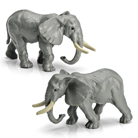12 Buc Modele Statice Realiste Animale Sălbatice Hipopotam/Zebră/Elefant/Girafă/Urs Figurine Miniaturale DIY Decor Scenă Modele Simulare Statui Animale