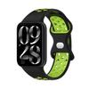 Silicone Watch Strap Replacement for Xiaomi Smart Band 8 Adjustable Waterproof Breathable Women Men
