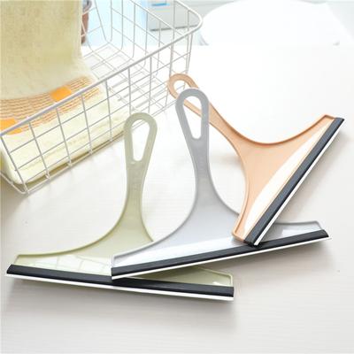 1 Limpador de vidro doméstico, raspador de borracha macia tipo T para limpeza de janelas, para banheiro, azulejo, piso, espelho, raspador manual