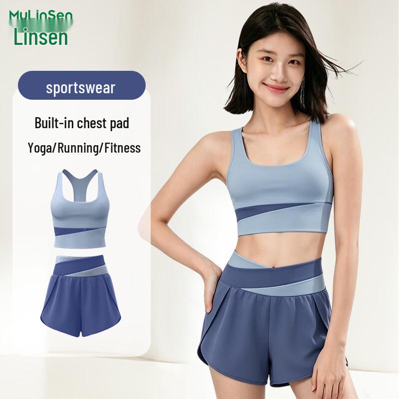 

MULINSEN Women s Yoga & Running Sportswear Set L