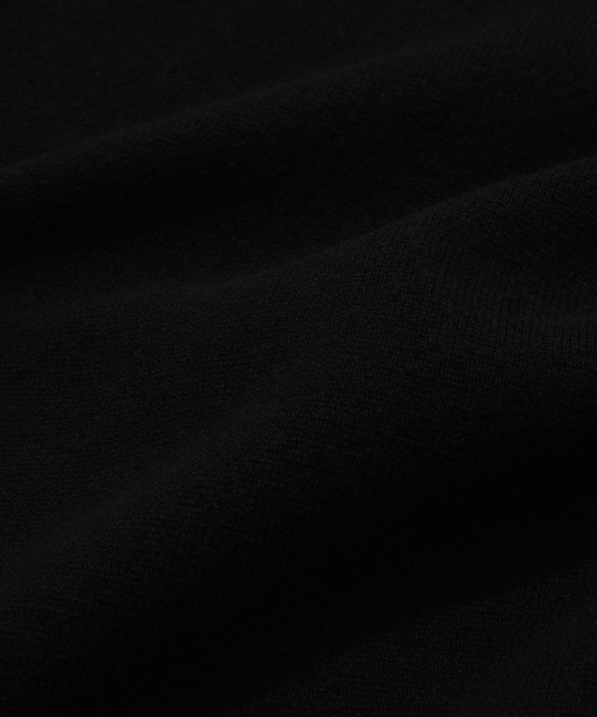COVERNAT Lambswool Turtleneck Knit Black