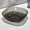 Counter Fruit Bowl Transparent Large Capacity Countertop Snack Bowl   Serving Bowl for Household