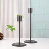Nordic Single Head Candlestick Simple Iron Art Candleholder Wedding Decoration Romantic Atmosphere Candlelight Dinner Candle Cup