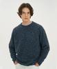 BLOND9 Snow Raglan Round Knit_Blue Black