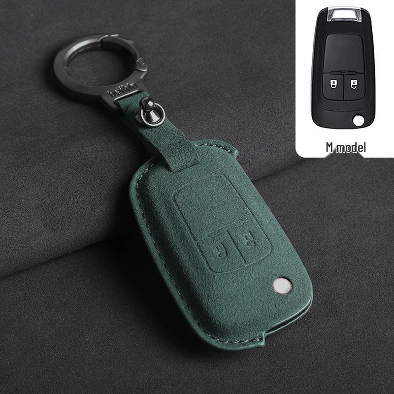 Chevrolet Key Cover: 3D Suede Protection for Cavalier, Malibu, Cruze, Trax, Monza, Sail