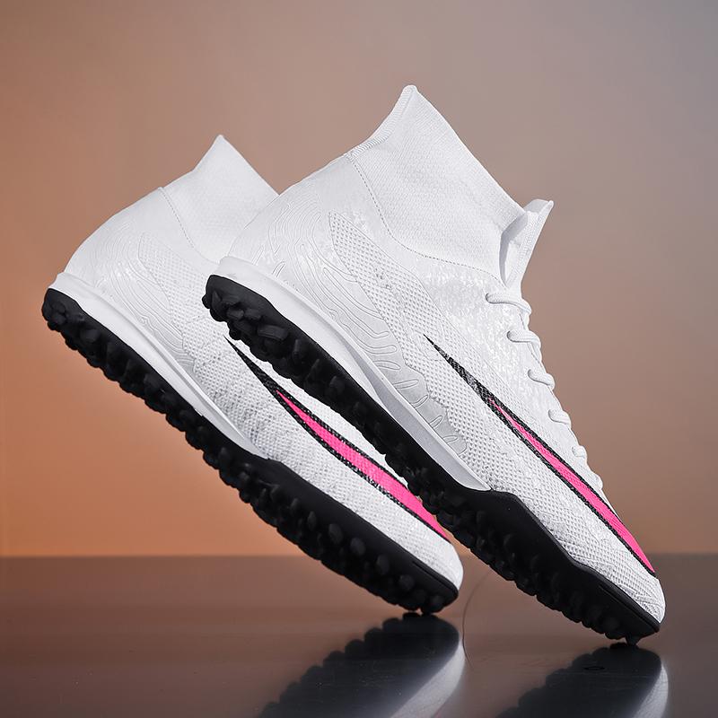 

Чоловічі футбольні бутси, дитячі футбольні бутси, жіночі професійні футбольні бутси, протиковзкі бутси Chaussure TF/FG, спортивне футбольне взуття на відкритому повітрі 35