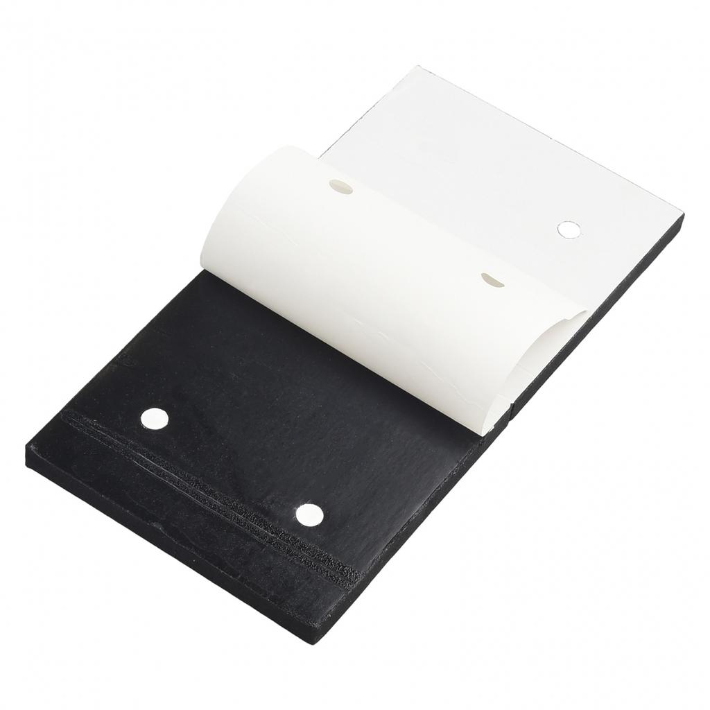 Sander Back Pads Foam 18.5x9.3x0.8cm Black Easy Installation