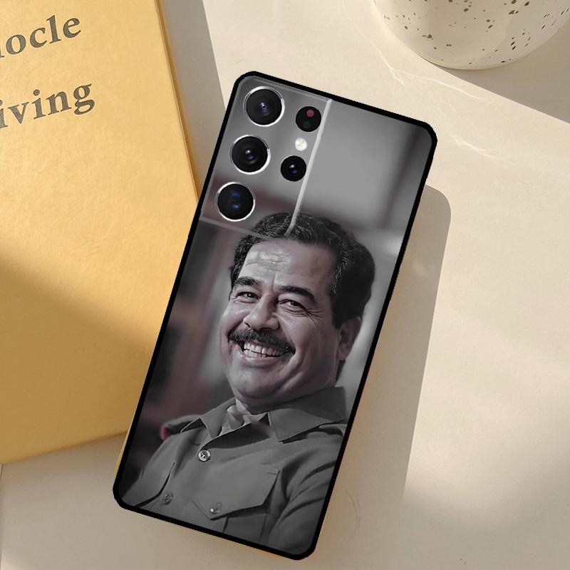 

Saddam Hussein Iraq Phone Case For Samsung Galaxy S25 Ultra S20 S21 S22 S23 S24 S9 S10 Plus S25 FE Cover Shell Galaxy S21Ultra