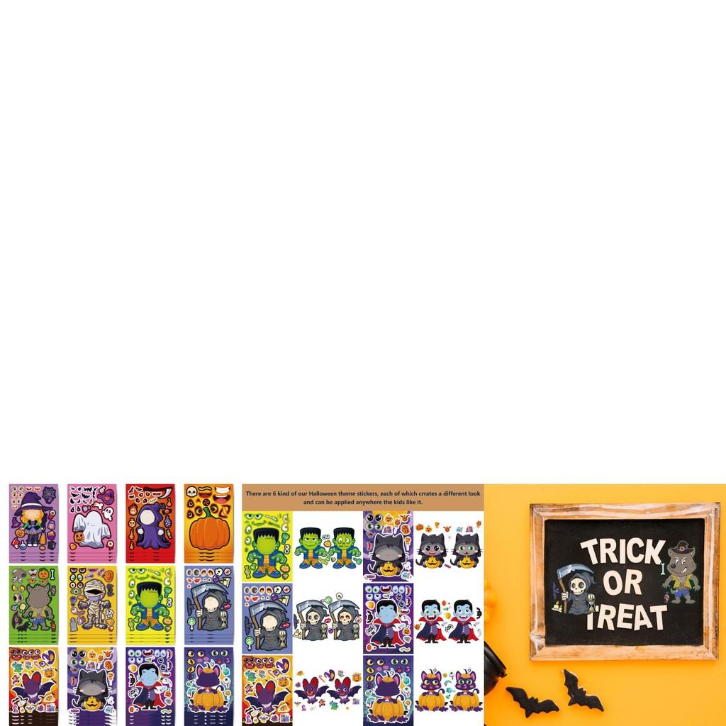 Cm2407003 Kids Playful Halloween Puzzle Stickers For Exciting Engagement Parentchild