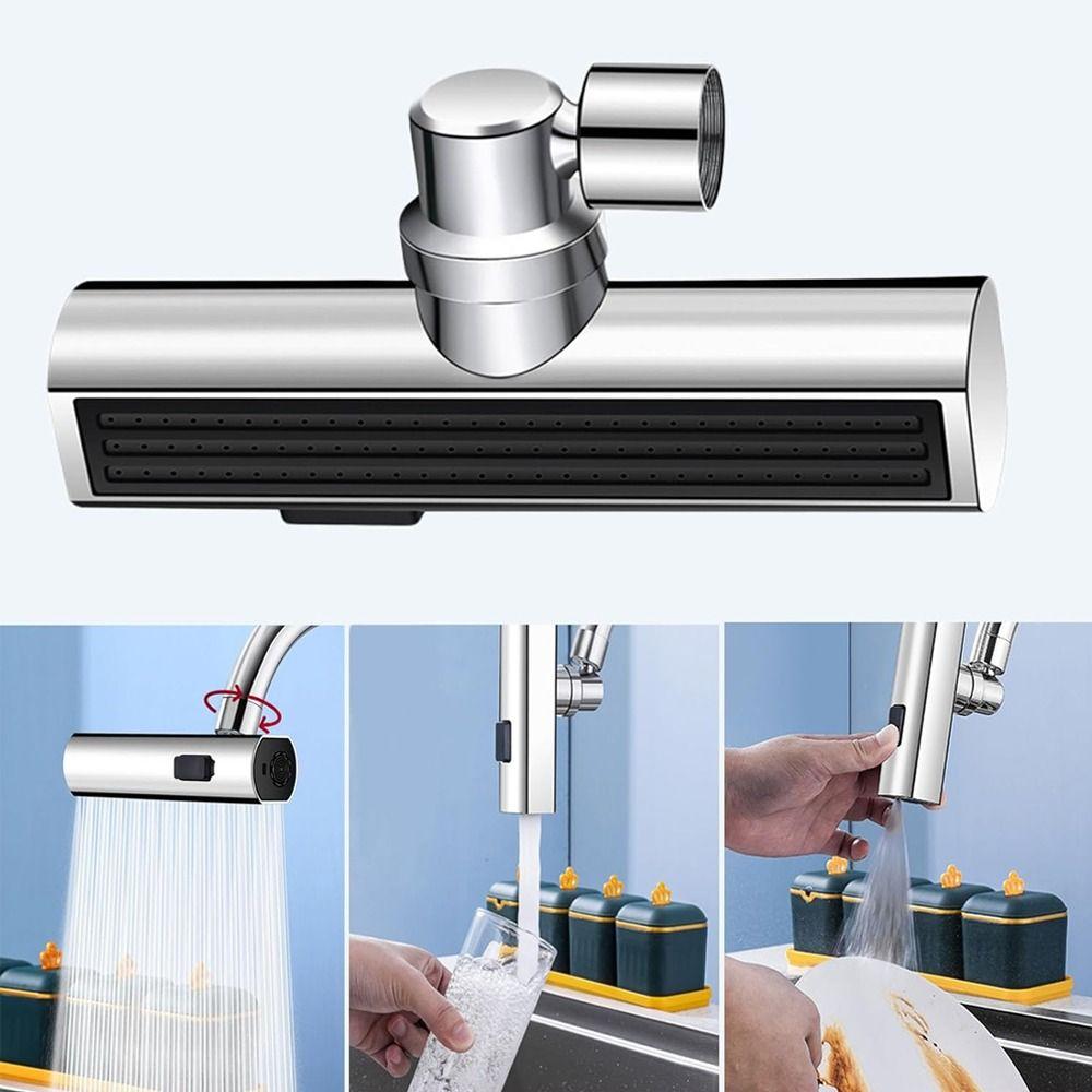Splash-proof Bathroom Bubbler Faucet Three-speed Faucet Spray Faucet Extender Kitchen Use