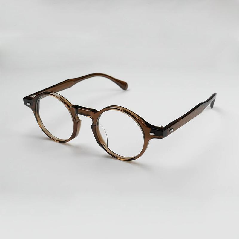 

Японские ацетатные оправы для очков высокого качества, мужские модные овальные очки по рецепту, женские черепаховые очки в стиле ретро с коробкой 532