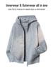 High-Quality Unisex Hooded Knit Cardigan – Warm, Thick, Casual Zipper Sweater