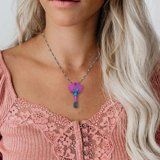 

Корейское игровое ожерелье SG3 Подвеска-ожерелье Игровой аксессуар для ожерелья «Игра в кальмара» Корейские народные вечеринки Фанаты C