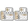 2 Sätze Vergaser Wiederaufbau Reparatur Kit Vergaser Überholung Passend für Honda VT1100TVT1100D2VT1100CVT1100C2