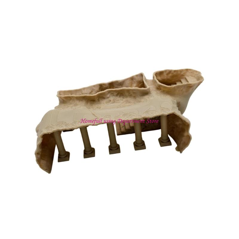  Aquarium Decorations Fish Tanks Accessories for Cave Hide Decors Palaces Ornament