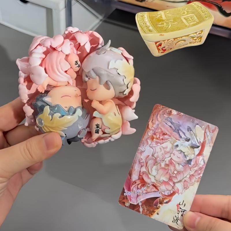 In Stock Latest Chinese Style Mimi Series   Cute Trendy Handmade Figurine Desktop Ornament Toys Birthday Gifts