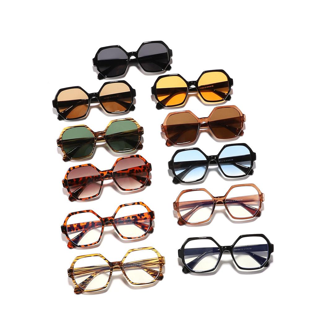 Vintage Square Sunglasses For Women Men Rectangle Sun Glasses Female Polygon Eyewear for Male Female Eyeglasses