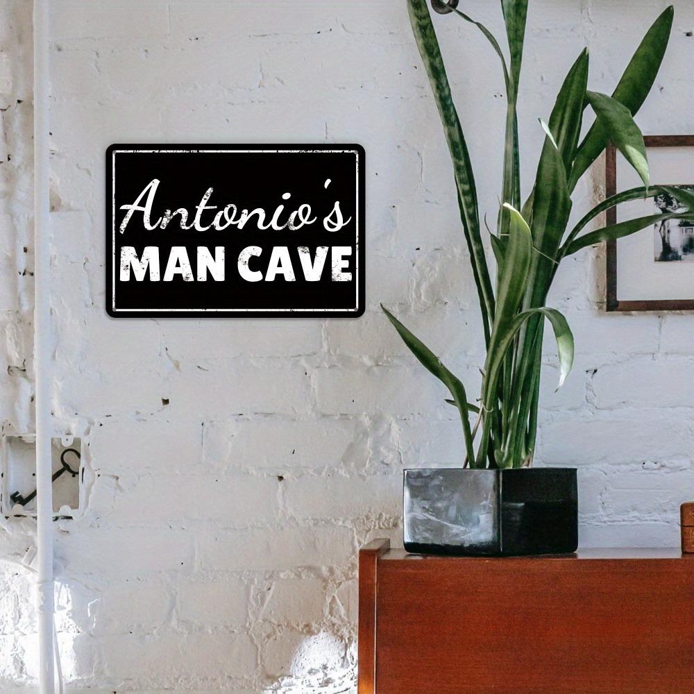 Custom Personalized Metal Sign 12x8in Man Cave Wall Decor Bar Game Room Indoor Outdoor