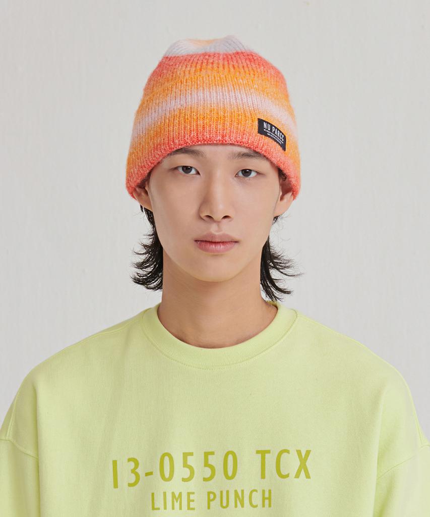 NU PARCC Unisex Gradient Beanie - Red