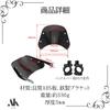 Akaaka Motorcycle Windshield, Universal Screen, Handlebar Mount, Fairing Compatible