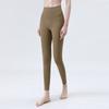 Sports yoga pants for women, naked, summer tight, no embarrassing lines, running fit, tummy control, high waist, hip-lifting fitness pants