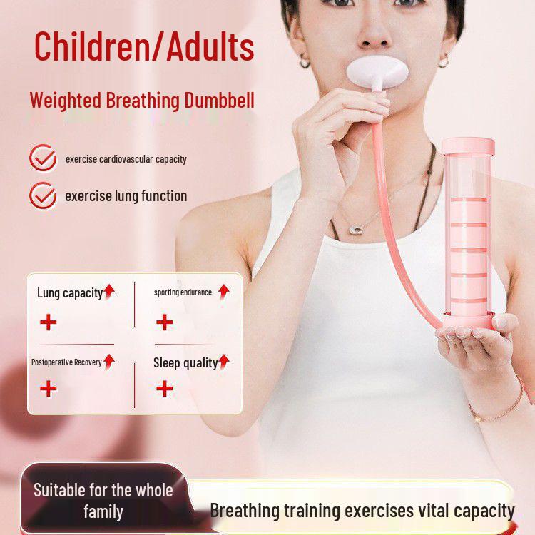 Breathing Dumbbell: Abdominal & Pelvic Floor Muscle Trainer for Lung Capacity & Core Strengthening.