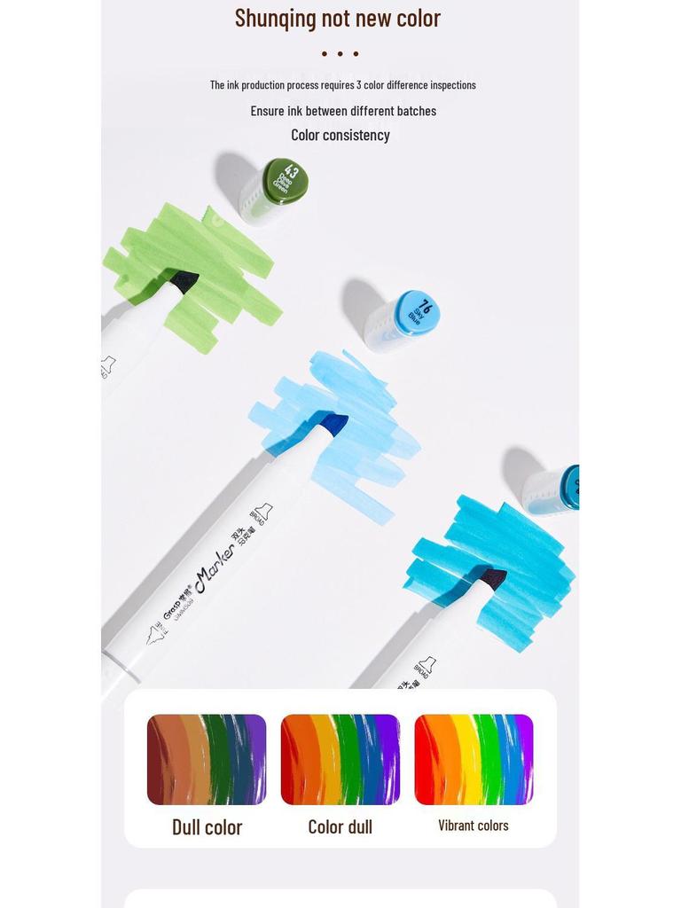 Master Dual-Tip Refillable Markers for Kids - Oil-Based Colored Pens for Art and Drawing