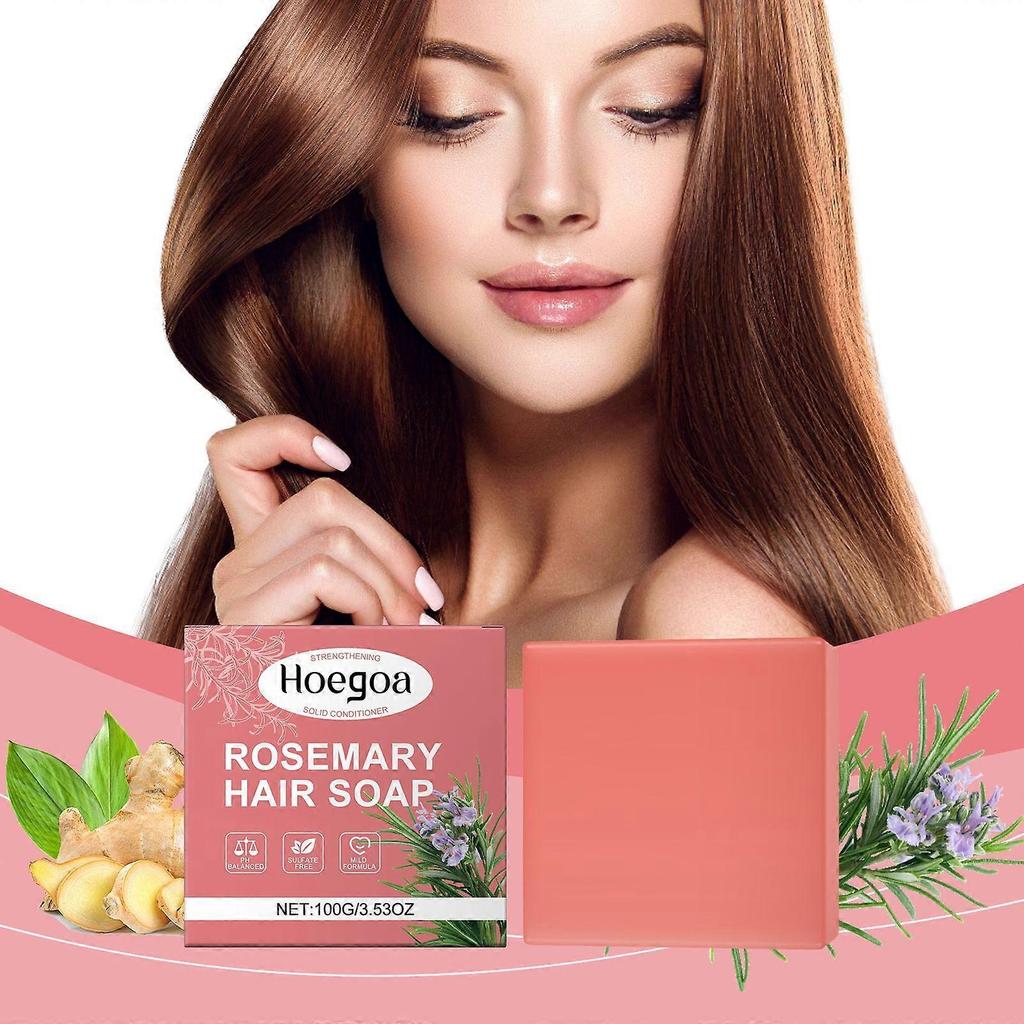 Hoegoa Rosemary Hair Care Soap Rosemary Extract Gently Cares For Dry And Split Hair