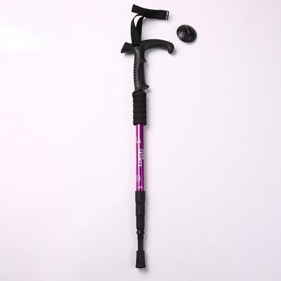 Trekking Pole Ultralight Walking Sticks Adjustable Hiking Canes Telescopic Crutch for Walking Sticks Hiking Accessories