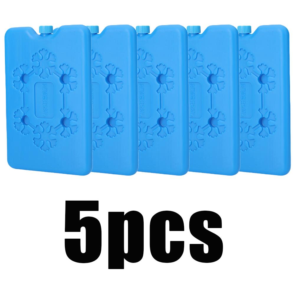 1-5pcs Portable Ice Pack Reusable Set Long Period Of Time Keep For Office Gathering Camping Food Fresh In Lunch Boxes And Bags