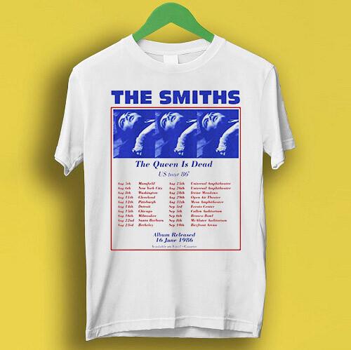 

The Smiths Us Tour 86 Queen Is Dead Punk Rock Vintage Gift Tee T Shirt 7057 Unisex T-Shirt XL