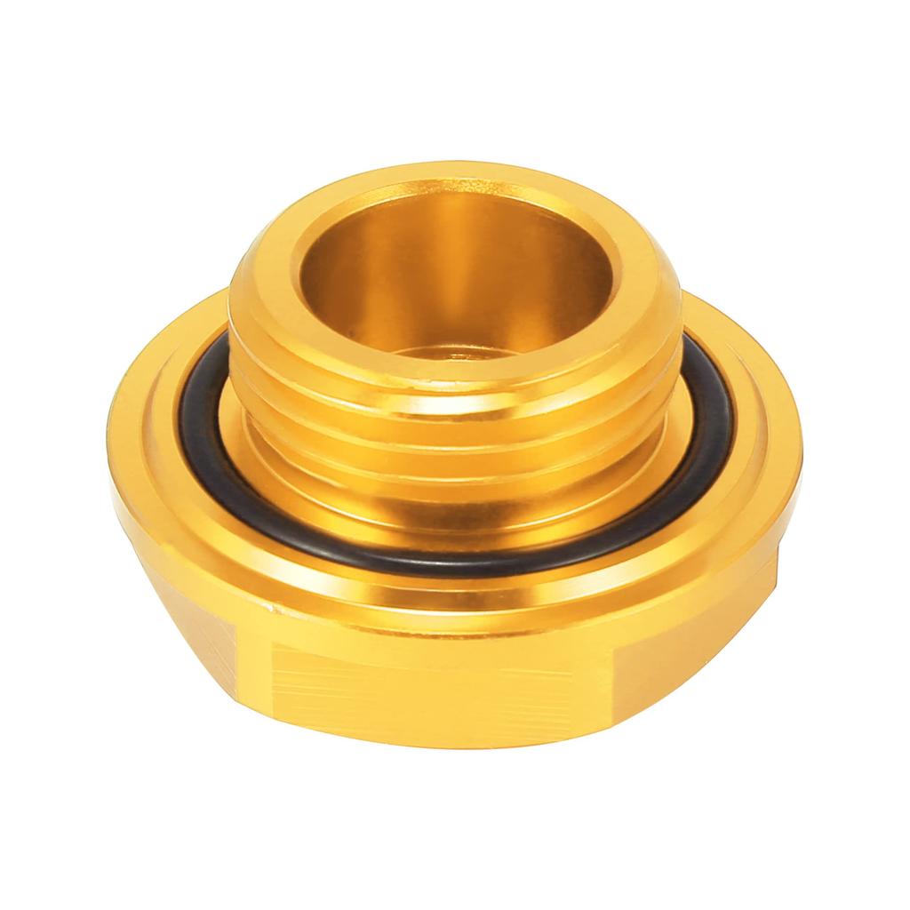 X AUTOHAUX Filler Cap Filler Plug Cover Fuel Tank Cap Aluminum Alloy Compatible