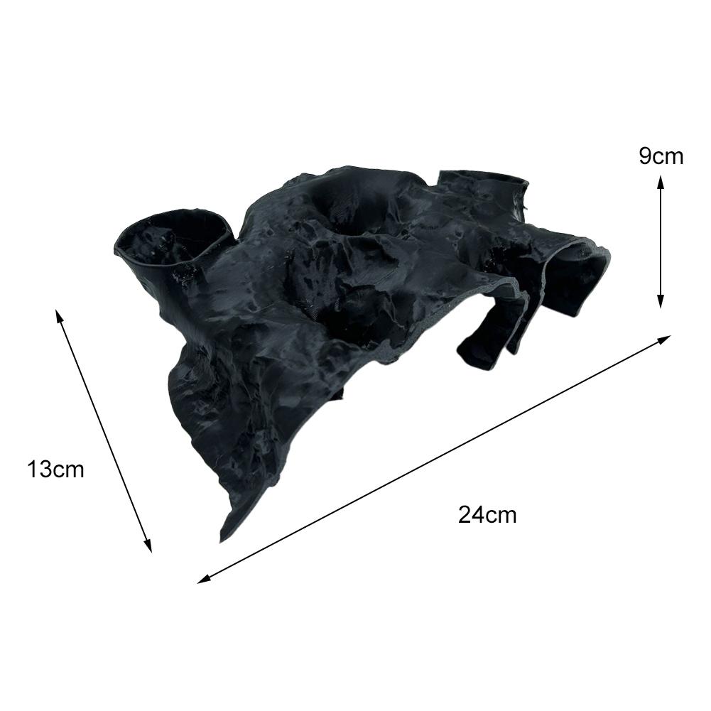 Natural Tunnel Decorations 3D Printed Caves Fish Tank Accessories Fish Hideout Aquarium Decor Aquatic Pet Supplies