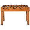 Professional Wooden Foosball Table for Children and Adults Foosball Table with 8 Bars and 2 Balls for Home or Game Rooms Easy To Assemble Natural
