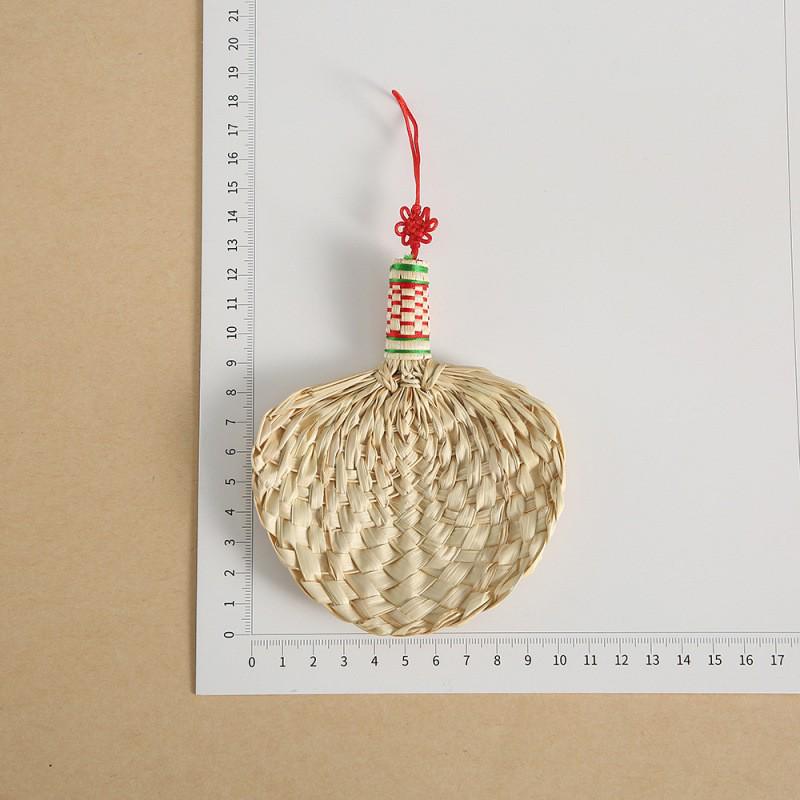 2026 Dragon Boat Festival Mugwort Fan Pendant & Indoor Sachet Bells for Door Handle and Decoration