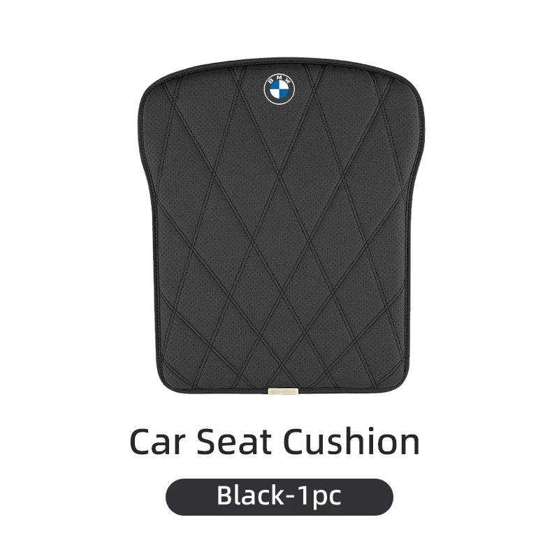 

Car Sticker 2025 Hot Leather Car Seat Cover Car Front Seat Cushion Anti Slip Auto Chair Protector Cover For BMW E46 E90 E60 F30