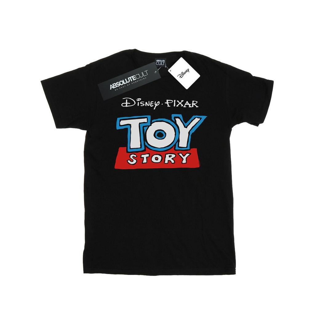 Disney Womens/Ladies Toy Story Cartoon Logo Cotton Boyfriend T-Shirt