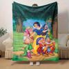 1pc, Disney Snow White and the Seven Dwarfs Blanket Home Decor, Couch Throw, Outdoor, Gift for Friends, Perfect for Bedroom, Living Room, Travel
