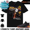 Tee Shirt Matching AJ 3 J Balvin Rio Match Sneaker Friday 13th Jason Cop T-Shirt Unisex T-Shirt