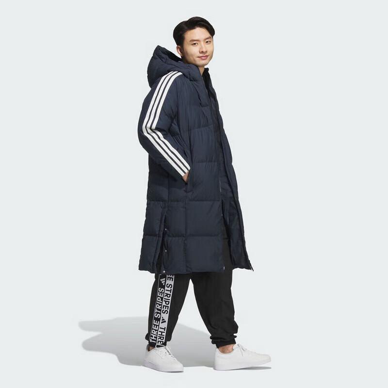 adidas Men's 3S Long Down Jacket