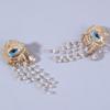 Women Vintage Eyes of Demon Earring Ring Exaggerated Trendy Earrings Style Girls Delicate Tassels Jewelry