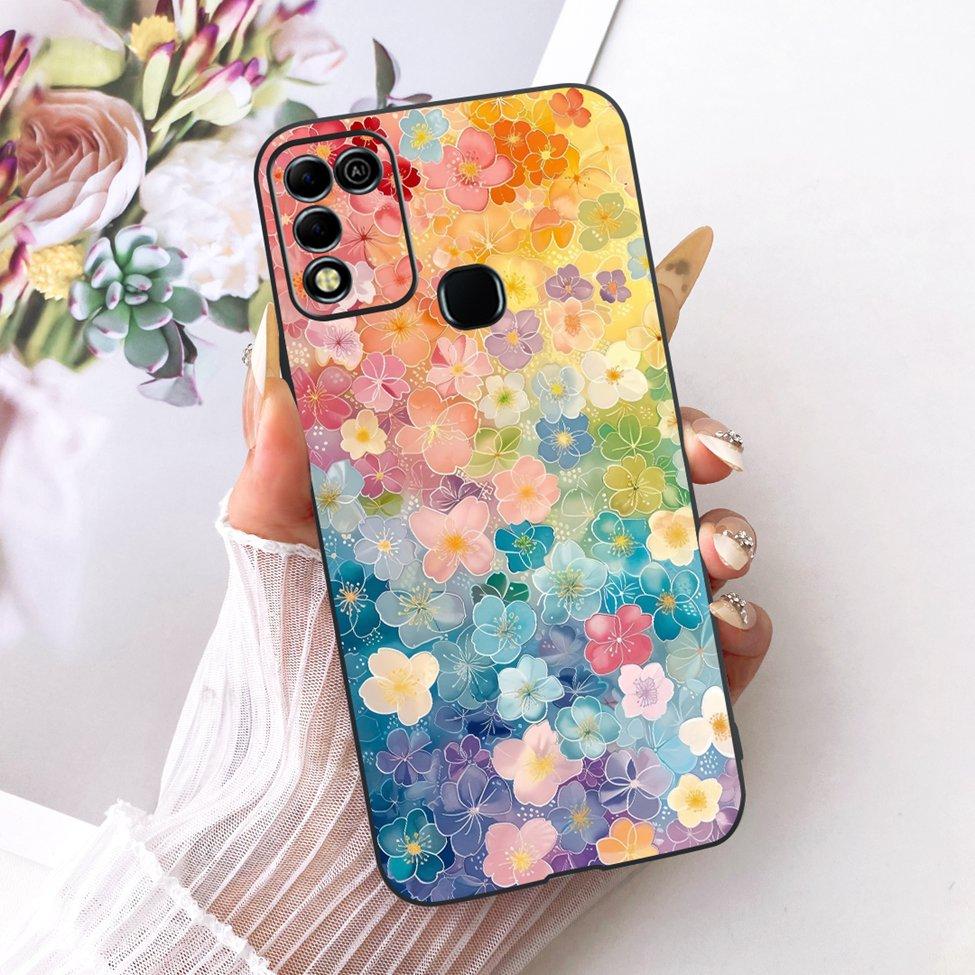 Case For Infinix Hot 11 Play Cover Luxury Fashion Funny Cute Painted Silicone Phone Casing For Infinix Hot 11Play