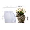 Flower Container Silicone Mold Zebras Shape Suitable for Creating Resin Art Concrete Ornaments and Artistic Items