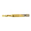 HSS 6.35mm Hex Shank Tap Drill Bit Through-Hole Inner Chip Removal Tap Drill 15mm(M3)